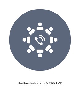 people Icon Vector flat design style