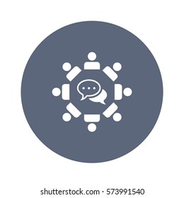 people Icon Vector flat design style