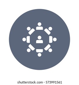 people Icon Vector flat design style