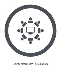 people Icon Vector flat design style