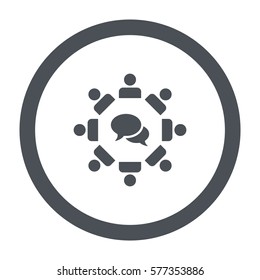 people Icon Vector flat design style