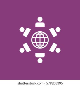 people Icon Vector flat design style