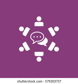 people Icon Vector flat design style