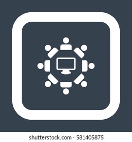 people Icon Vector flat design style
