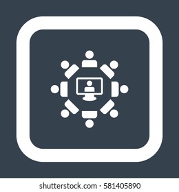 people Icon Vector flat design style