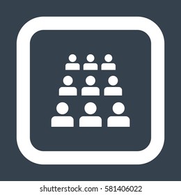 people Icon Vector flat design style