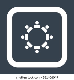 people Icon Vector flat design style
