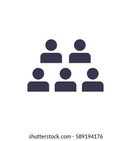 people Icon Vector flat design style