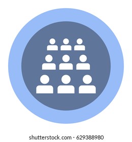 people Icon Vector flat design style
