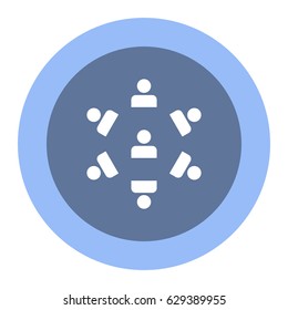 people Icon Vector flat design style