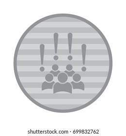 People Icon Vector flat design style