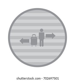 People Icon Vector flat design style