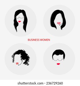 People icon. Vector illustration. 