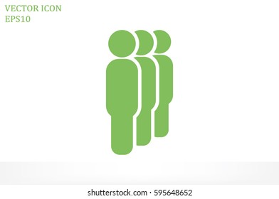 People icon vector illustration.
