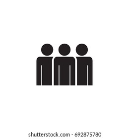 People icon vector illustration.