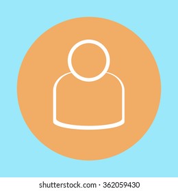 People icon. People icon vector illustration, eps 10. People icon flat. People icon art.