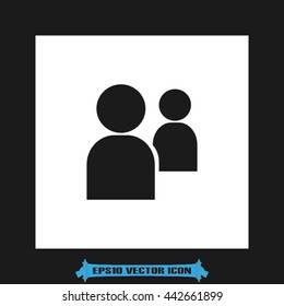 people icon vector illustration EPS 10