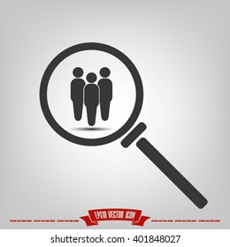 People icon vector illustration eps10.