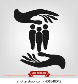 People icon vector illustration eps10.