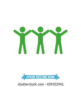People icon vector illustration eps10.
