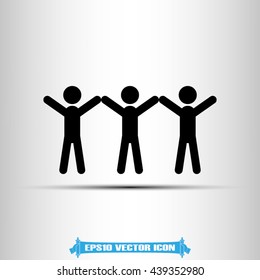 People icon vector illustration eps10.