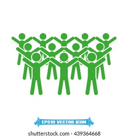 People icon vector illustration eps10