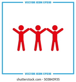 People icon vector illustration eps10.