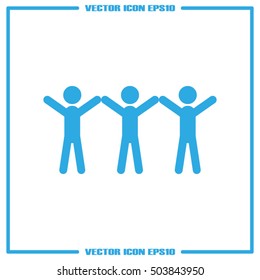 People icon vector illustration eps10.