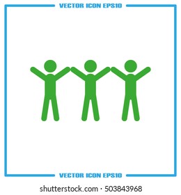 People icon vector illustration eps10.