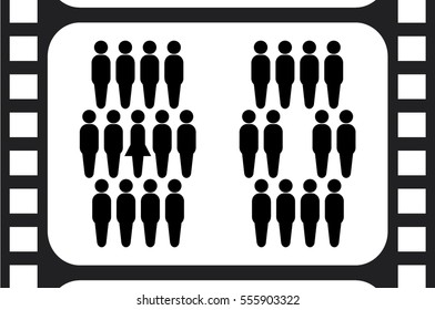 People icon vector illustration eps10.