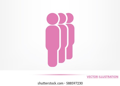 People icon vector illustration eps10.