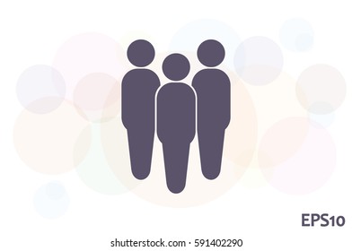 People icon vector illustration eps10.