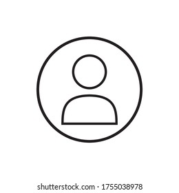 People Icon Vector Illustration  Flat Design