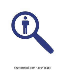 people   icon, vector illustration. Flat design style