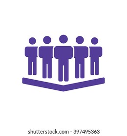 people   icon, vector illustration. Flat design style