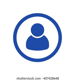 people   icon, vector illustration. Flat design style