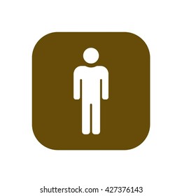 people   icon, vector illustration. Flat design style
