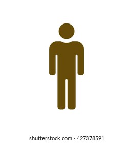 people   icon, vector illustration. Flat design style