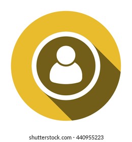people   icon, vector illustration. Flat design style