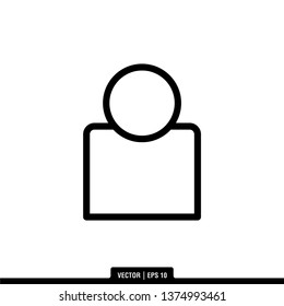 People Icon Vector Illustration Logo Template
