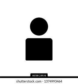 People Icon Vector Illustration Logo Template
