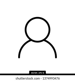 People Icon Vector Illustration Logo Template
