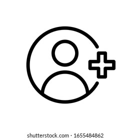 people icon vector, illustration logo template