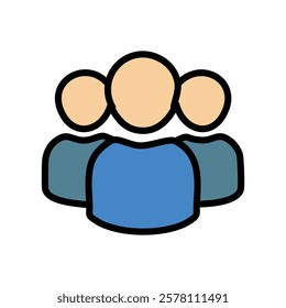 People Icon Vector Illustration For Personal And Commercial Use