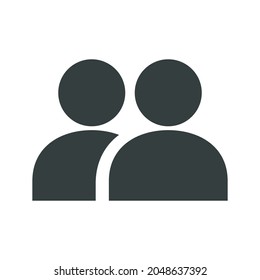 People Icon Vector Illustration. Persons Symbol For Your Web Site Design, Logo, App, UI. Vector Illustration, EPS10.