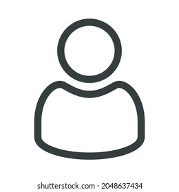 Ilustración del vector de iconos de la gente. Símbolo de personas para el diseño del sitio Web, logotipo, aplicación, interfaz de usuario. Ilustración vectorial, EPS10.