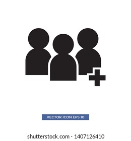 people icon vector illustration template