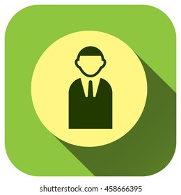 People icon, vector logo for your design, symbol, application, website, UI