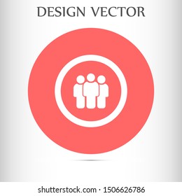 People Icon vector  museums set in trendy flat style isolated on background. People Icon vector  museums Crowd signs. Persons symbol for your infographics website design, People Icon vector  museums