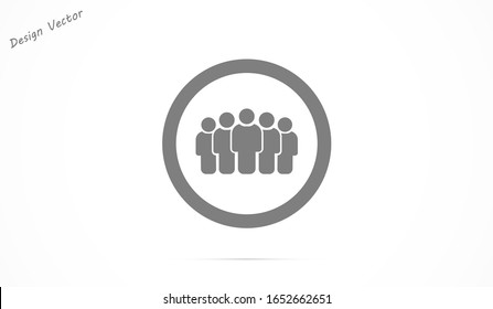 People Icon vector  museums set in trendy flat style isolated on background. People Icon vector  museums Crowd signs. Persons symbol for your infographics website design, People Icon vector  museums
